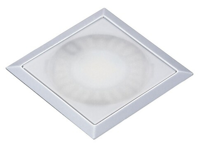 Forma e Funzione Светодиодный светильник SUN QUADRO, 24 V, врезной, дневной, алюминий