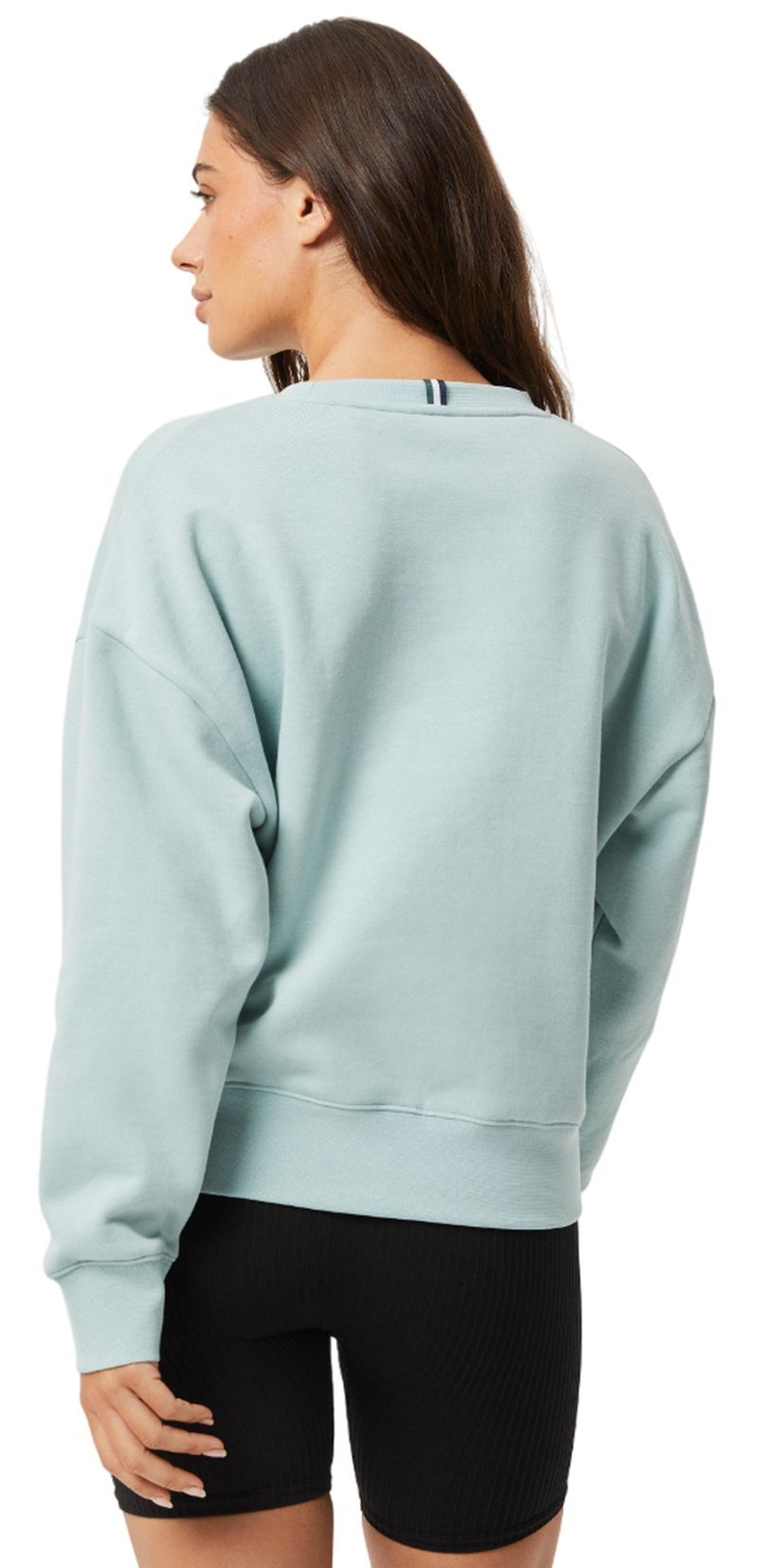 Женская теннисная куртка Bj_rn Borg Ace Boyfriend Crew - Gray