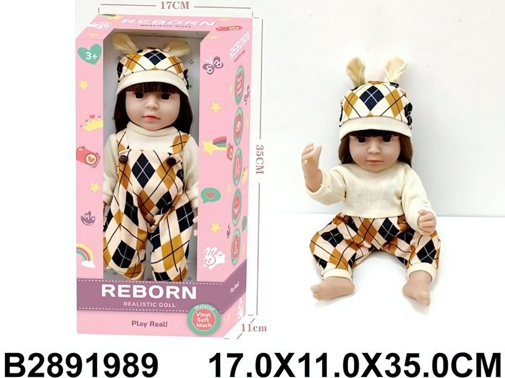 Кукла 30 см, виниловая, в/к 17*11*35 см 2891989 Кукла 30 см, виниловая, в/к 17*11*35 см 2891989