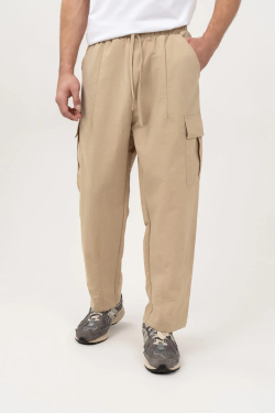 Брюки KUL'TURA "Nylon cargo" Бежевый