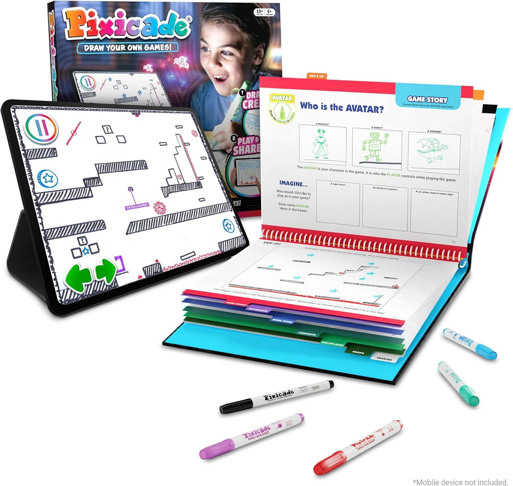 Abacus Brands Pixicade Набор для создания видеоигр