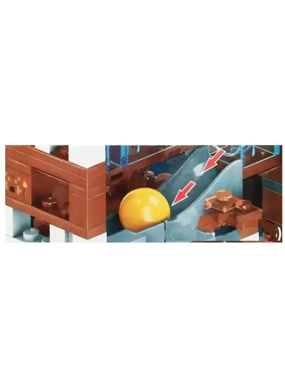 Конструктор Майнкрафт Сражение за крепость/488 деталей/LB608