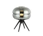 Настольная лампа Омер черный/серый d30 h36 E27 1*40W