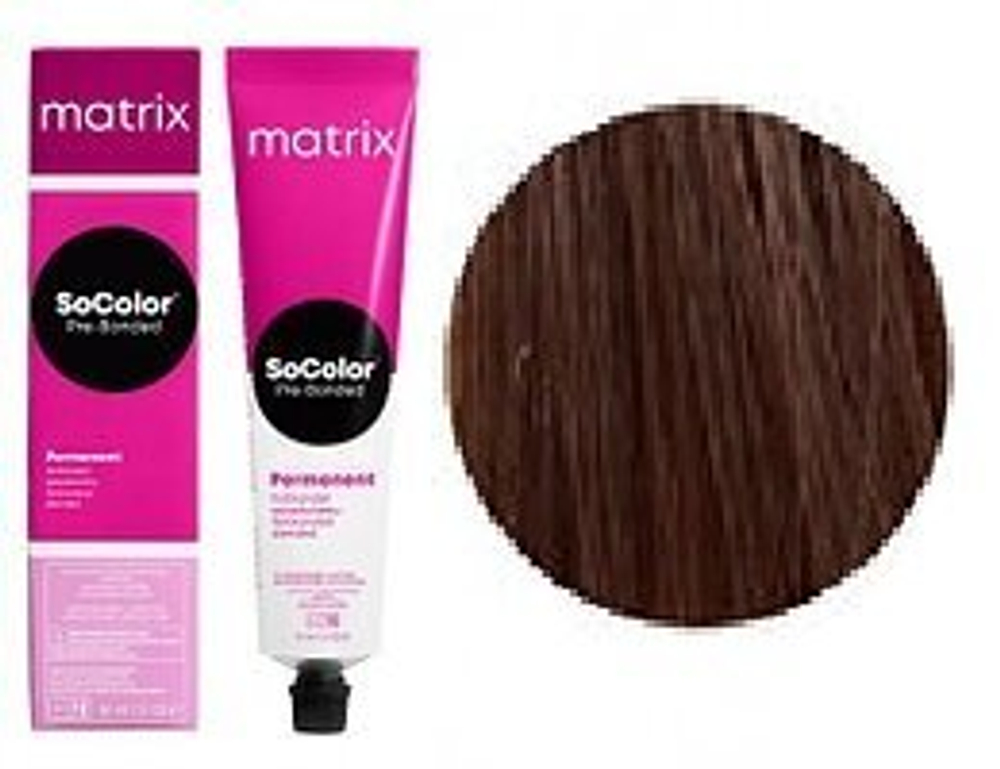 Matrix SoColor перманентная крем-краска для волос Pre-Bonded, 8M светлый блондин мокка, 90 мл