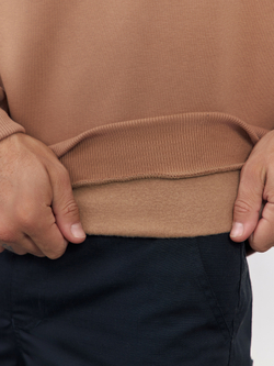 Свитшот с начесом (капучино)