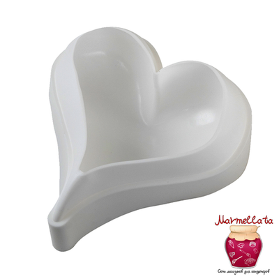 Форма силиконовая для муссового торта "Сердце", 16*17 см
