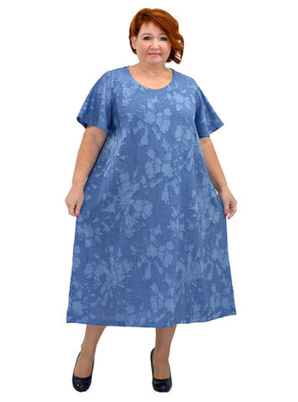 Летнее платье с вискозой Муза