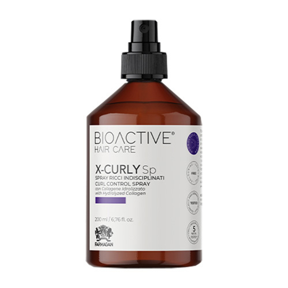 Спрей для вьющихся волос Farmagan Bioactive X-Curly Spray Control 200мл