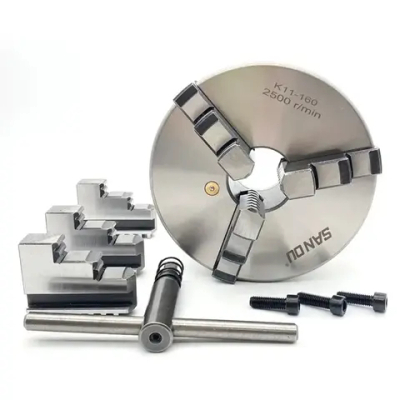 Токарный патрон К11-160 мм, трехкулачковый, самоцентрирующийся