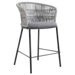 Стул полубарный haugen, темно-серый/светло-серый