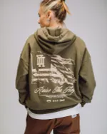 Худи Подполье Flag хаки