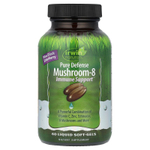 Irwin Naturals, Immune Support, смесь из 8 грибов для защиты иммунной системы, 60 желатиновых капсул