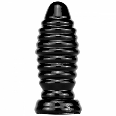 Анальная втулка большая Bolt Plus черная 21 см