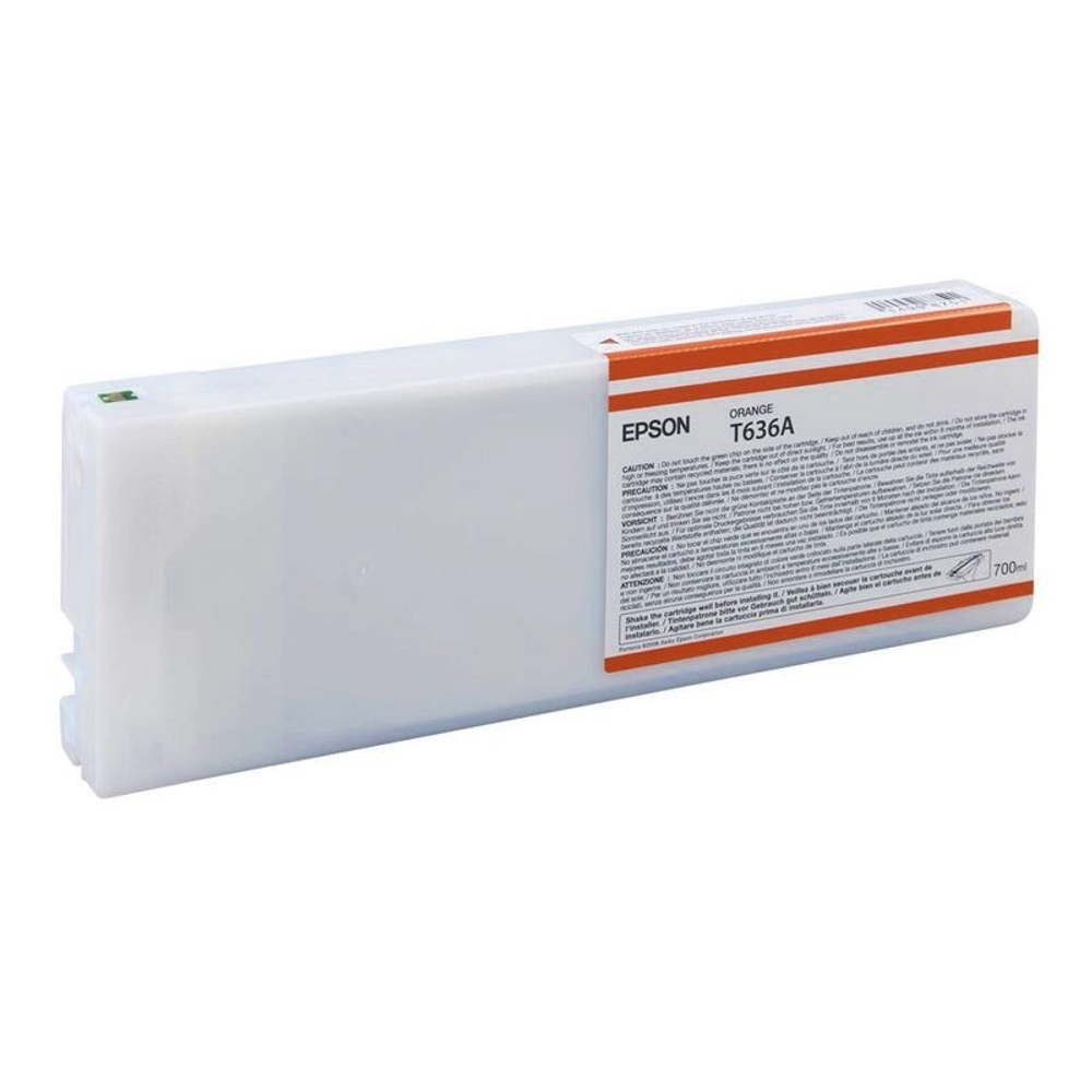 Картридж EPSON C13T636A00 (T636A) для Stylus Pro 7900/9900 оранжевый 700мл.