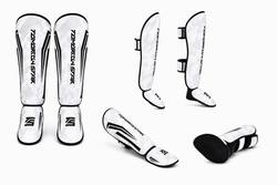 Защита голени и стопы Tomorrow Star Fury White Black
