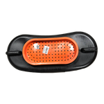Кан пластмассовый с крышкой и сеткой Helios 10л Живцовый -
