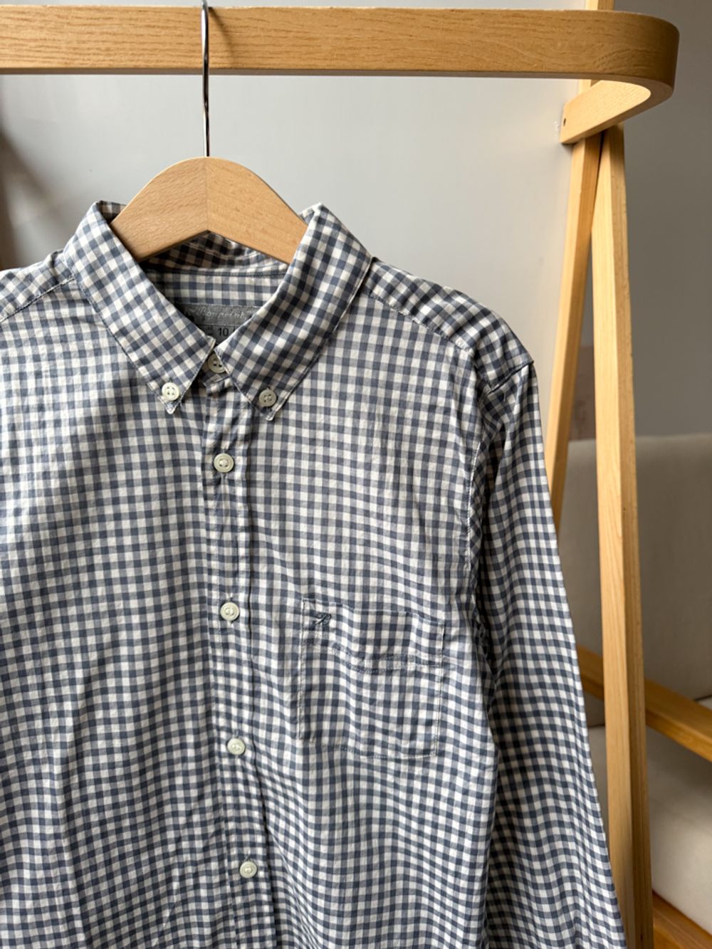 Хлопковая рубашка Bonpoint, 140