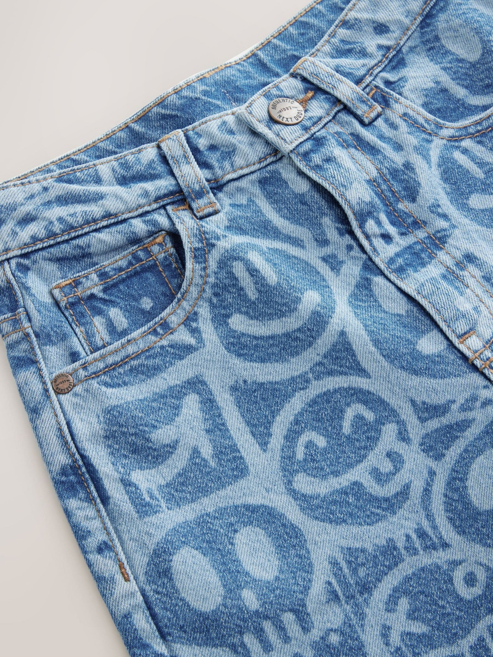 Шорты джинсовые для мальчика Next AC5-648, Синий