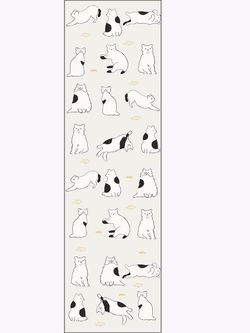 Наволочка комплект 2шт Сказка "Котики на сером" 40х60 см, перкаль