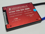 Плата контроля BMS Li-ion 15S 60V 40A