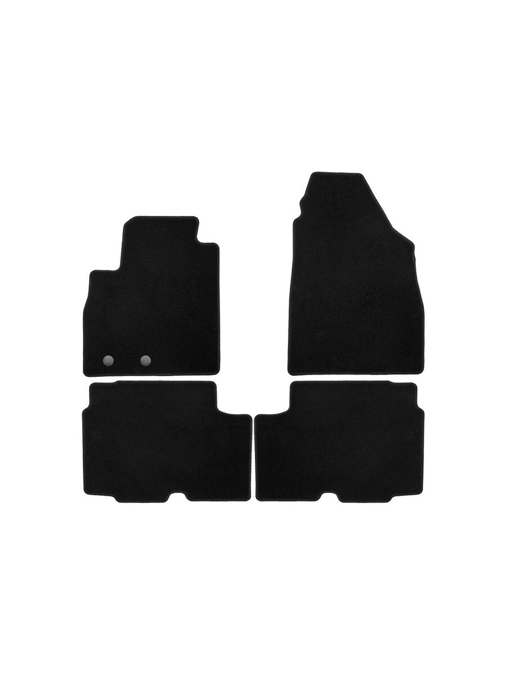 Коврики в салон для Jetour Dashing 2023-, кроссовер, 4шт. (текстиль) KLEVER0112700201200K