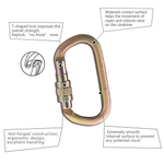 Kailas карабин Oval Screw Lock Steel