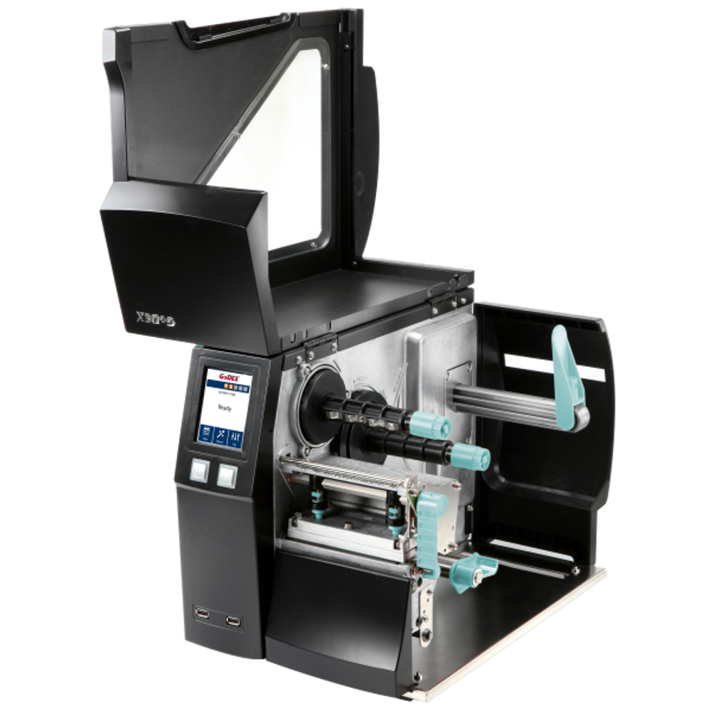 Промышленный термотрансферный принтер этикеток Godex ZX1300i+