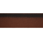 Черепица коньково-карнизная Roofshield Hip Ridge HR-9 кирпично-красная