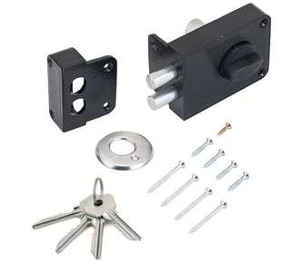 Замок Димитровград накладной ЗН1-3 Черный (16)