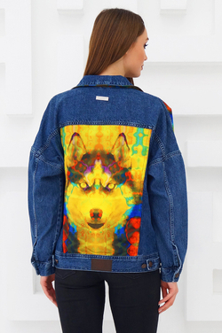 LIGVIANNI Джинсовая куртка Denim Jacket Husky