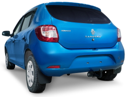 Фаркоп c электрикой Smart для Renault Sandero II 2014-2018 2018-н.в., шар A, 1000/75 кг, F.4712.001