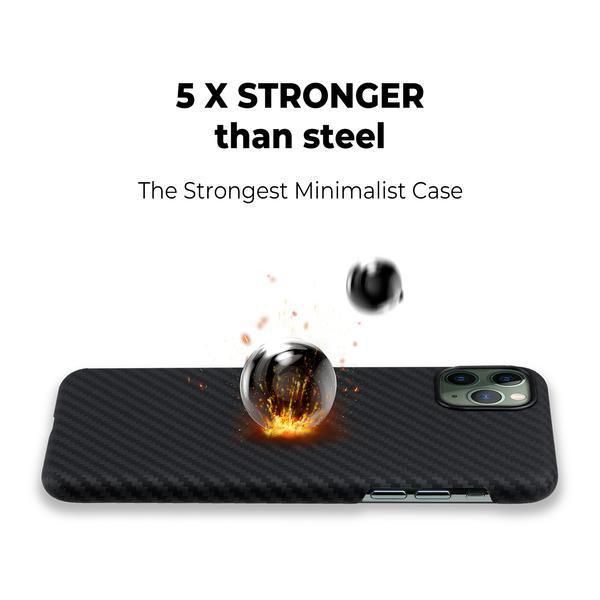Чехол Pitaka MagEZ Case для Apple iPhone 11 Pro Max (Black/Gray Twill)