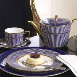 Wedgwood Блюдце для чашки Wedgwood Prestige Anthemion Blue (без чашки)