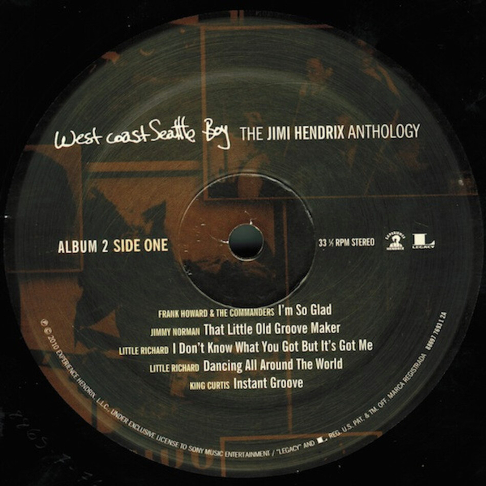 Jimi Hendrix / West Coast Seattle Boy: The Jimi Hendrix Anthology (Limited Edition)(8LP)