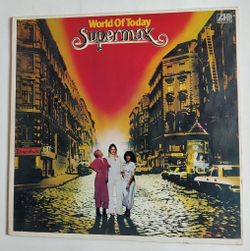 Винтажная виниловая пластинка LP Supermax World Of Today (Germany 1977)