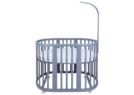 Кроватка-трансформер Ellipsebed (серый)