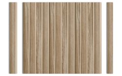 Стеновая панель HiWood декорированная, 270x12 см