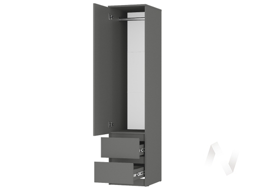 Пенал ПН-17 МС Симпл (графит)