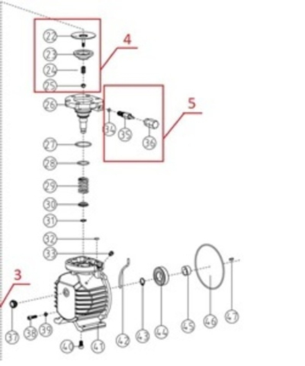*SW011000 гидравлический насос в сборе для Schtaer Wega 1