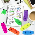 Текстовыделитель мини BRAUBERG KIDS "CUTE CATS NEON", 1шт, АССОРТИ, 1-5 мм, 152433