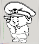 Штамп Маленький солдат №1