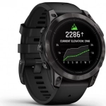 Умные часы Garmin Epix Pro Gen 2 Sapphire Edition 47 мм, титановый серый