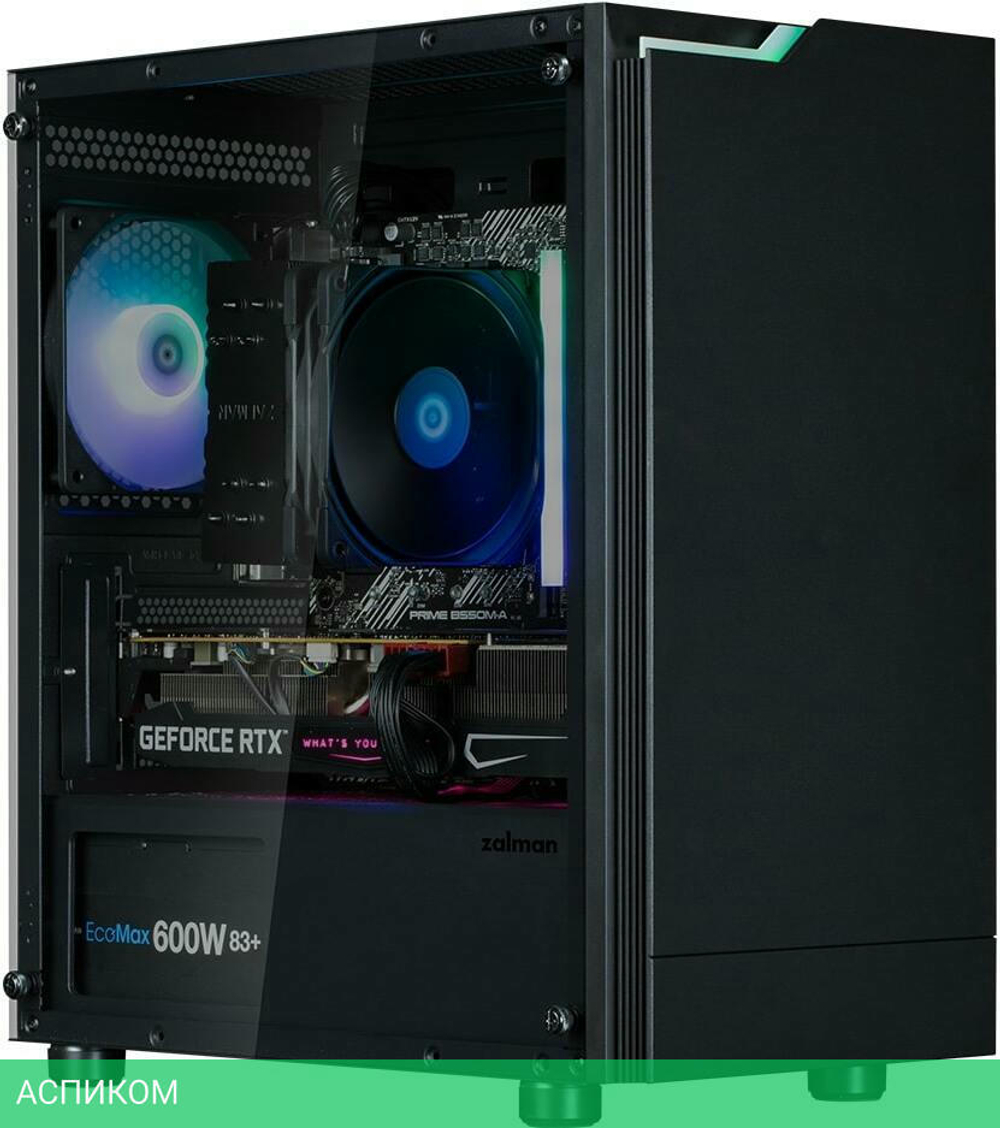 Корпус Zalman T4 Plus без БП черный
