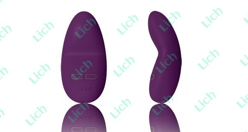 Сливовый шелковистый клиторальный стимулятор Lily (LELO)