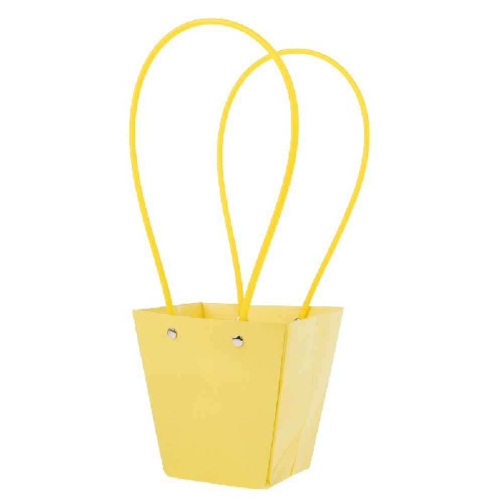 Пакет Мастхэв M конус 12*12*8 СВЕТЛО-ЖЕЛТЫЙ