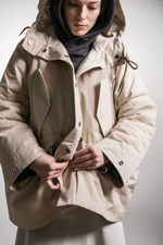 Худи 2.0 из футера с начесом "Графит"