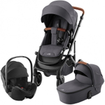 Детская коляска Britax Roemer Smile 5Z 3 в 1 Midnight Grey/Space Black