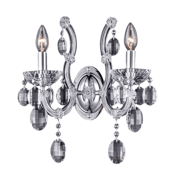 Бра Crystal Lux Hollywood AP2 Chrome