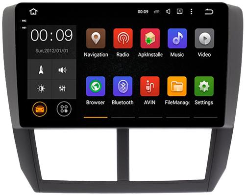 Магнитола для Subaru Forester, Impreza 2008-2013 - AIROC 2K RX-3403 Android 13, Быстрая, QLed+2K, CarPlay, SIM-слот