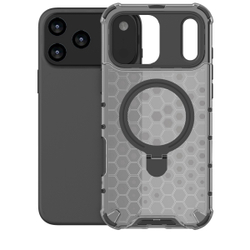 Прозрачный чехол Honeycomb Stand Case для iPhone 17 Pro Max